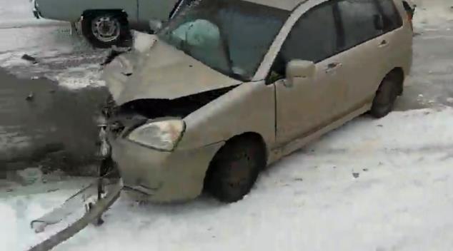 На трассе Уфа-Стерлитамак столкнулись два автомобиля