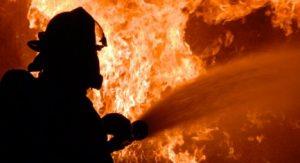 Пожар в Стерлитамаке 15.03.2016